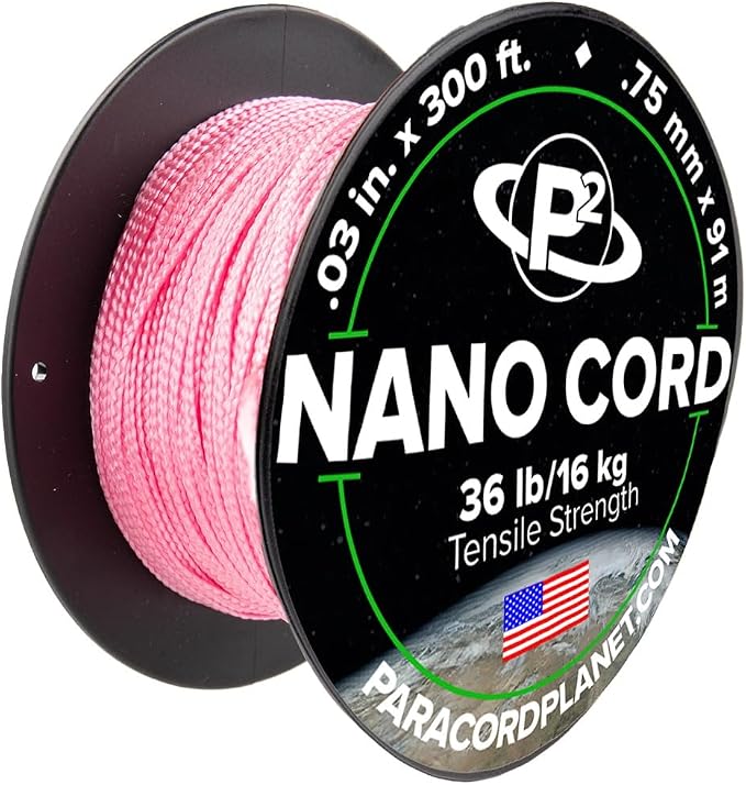 Paracord Planet Nano Cord –Lightweight Nylon Nano Paracord – Great by ParacordPlanet