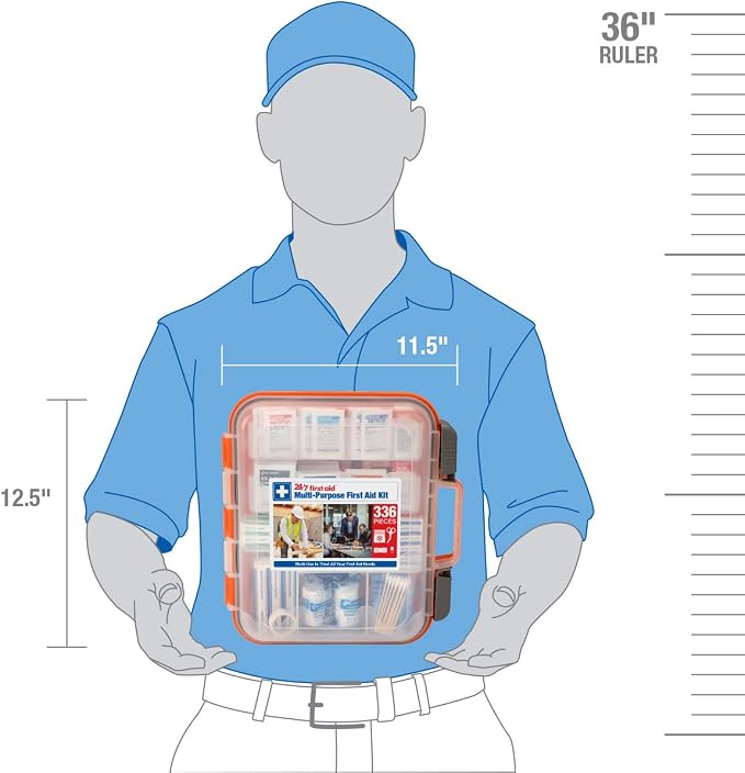 24/7 First Aid OSHA Compliant First aid Kit, All-Purpose 100-Person Emergency - Image 9