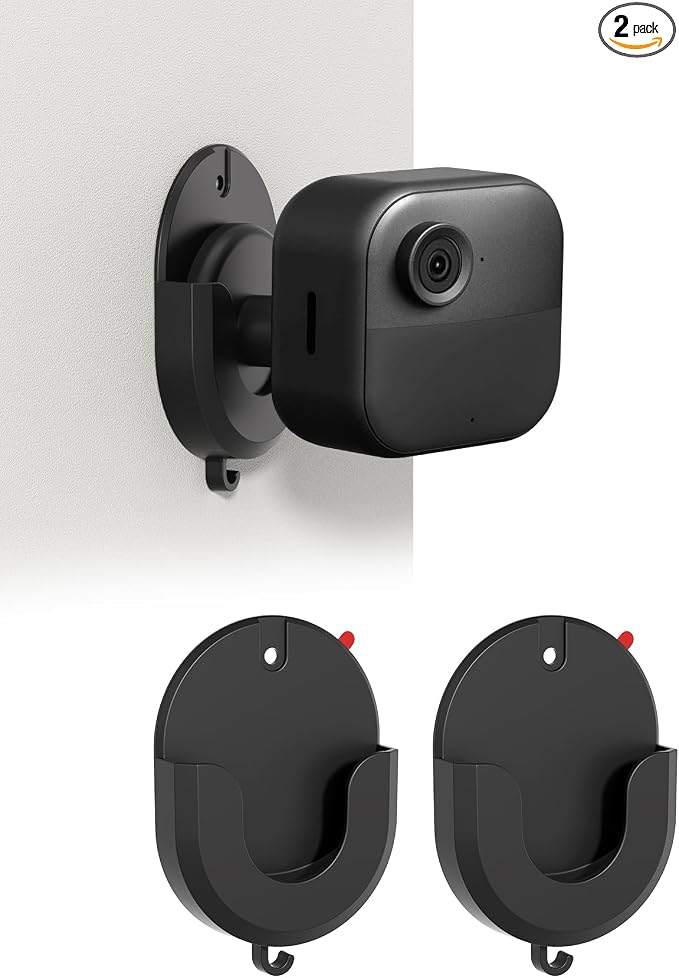 Blink Outdoor Camera Mount – No Drill, No Screws, Strong Adhesive Wall Bracket by Gusfeliz