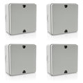 NineLeaf Junction Box, Waterproof Electrical Box IP66 Water Resistant Dustproof by NineLeaf