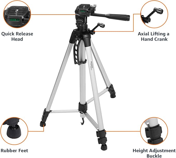 Amazon Basics 60-inch Lightweight DSLR Tripod - Image 7