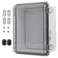Outdoor Waterproof Electrical Box Junction Box Weatherproof IP67 ABS Plastic by YETLEBOX