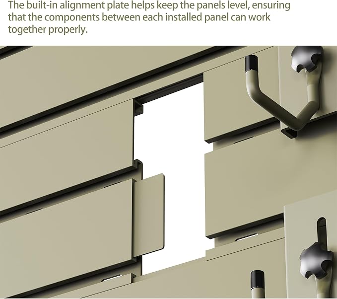 Gun Racks for Wall, Heavy-Duty Aluminium Slatwall Panels Gun Wall Mount Storage - Image 3