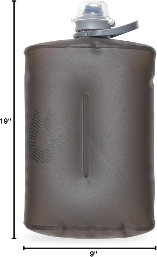 HydraPak Stow Collapsible Water Bottle – 350ml, 1L – Ultralight, Leak-Proof - Image 7