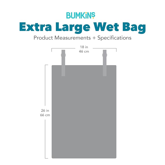 Bumkins Waterproof Hanging Wet Bag Large - Image 7
