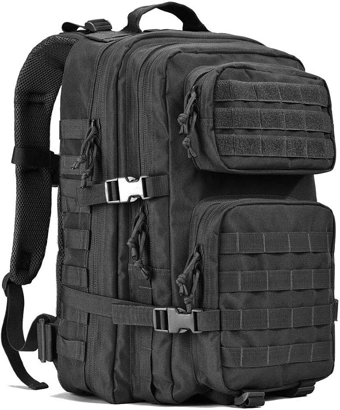 REEBOW GEAR Military Tactical Backpack Large Army 3 Day Assault Pack Molle Bag - Image 2