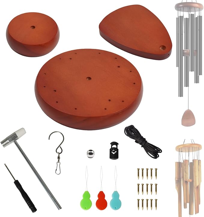 Wind Chime Replacement Parts, Wind Catcher, 19.6FT Nylon Cord, DIY Wind Chime by Unknown