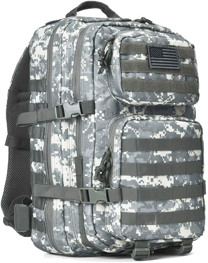REEBOW GEAR Military Tactical Backpack Large Army 3 Day Assault Pack Molle Bag by REEBOWGEAR