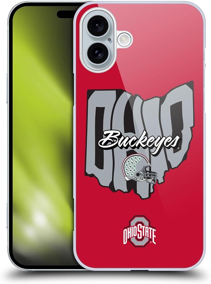 Head Case Designs Officially Licensed Ohio State University Map Football by CaseDesigns