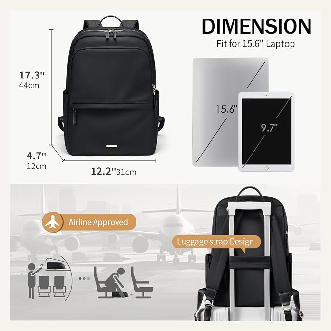 GOLF SUPAGS Women Laptop Backpack Casual Daypack - Image 2