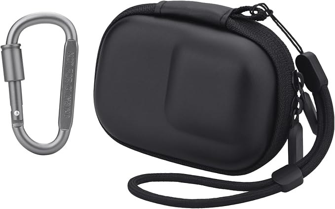 Carrying Case for DJI Osmo Action 5 Pro/6/4/3, Small Storage Bag for GoPro by Flymile