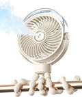 SWEETFULL Misting Stroller Fan – Portable Baby Fan by SweetFull%C2%AE
