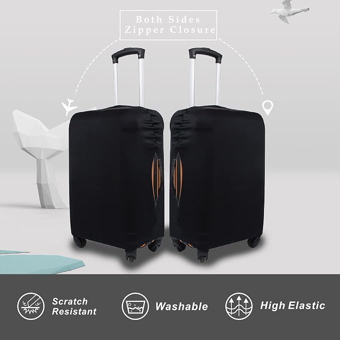 Explore Land Travel Luggage Cover Suitcase Protector Fits 23-26 Inch Case - Image 2