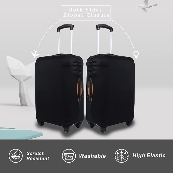 Explore Land Travel Luggage Cover Suitcase Protector Fits 27-30 Inch Case - Image 2