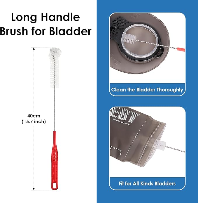 UTOBEST Water Bladder, Hydration Bladder 2L 3L, TPU BPA Free Leak-Proof Water - Image 3