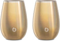 SNOWFOX Premium Vacuum Insulated Stainless Steel Classic White Wine Glass by Snowfox