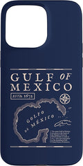 Gulf of Mexico 1672 Historic Map Case by Unknown