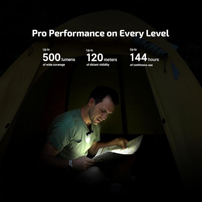 OLIGHT Oclip Pro EDC Flashlight Clip-on Light, Rechargeable 500 Lumens - Image 7