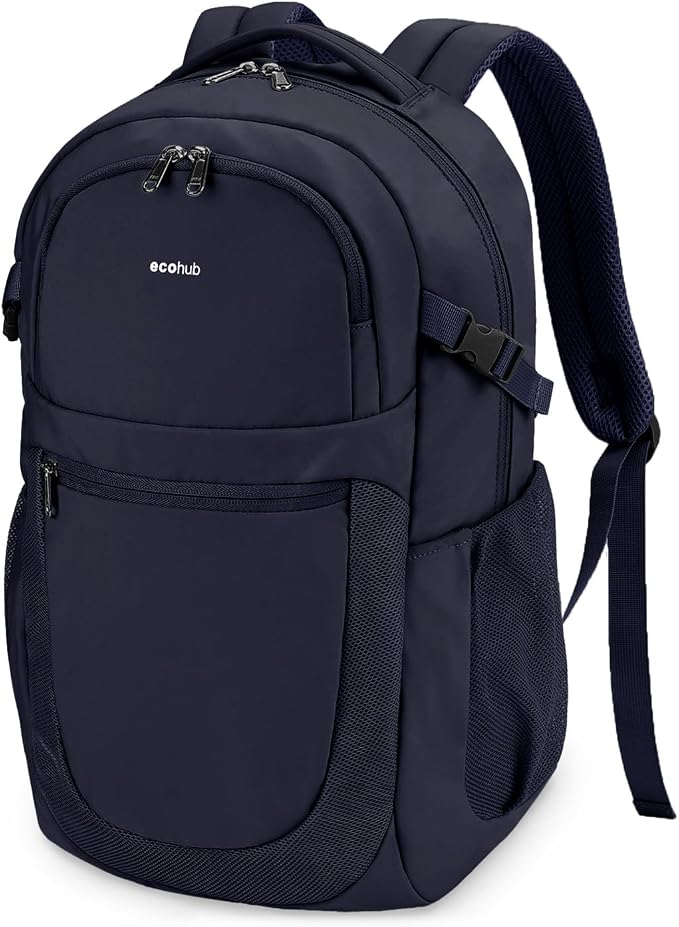 ECOHUB Travel Backpack for Women, 17.3 inch Suspended Laptop Backpack, Fashion by ECOHUB