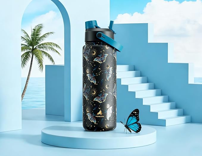 POWCAN 32 oz Insulated Water Bottle - Image 2
