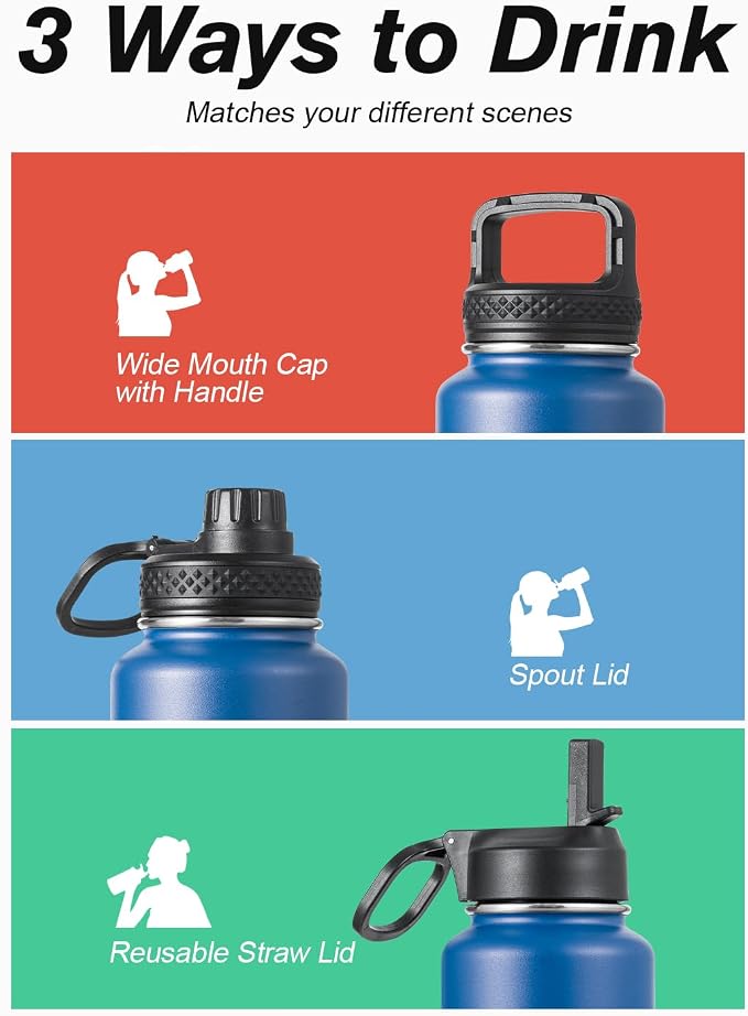 Coolflask Water Bottle 32 oz Insulated - Image 5