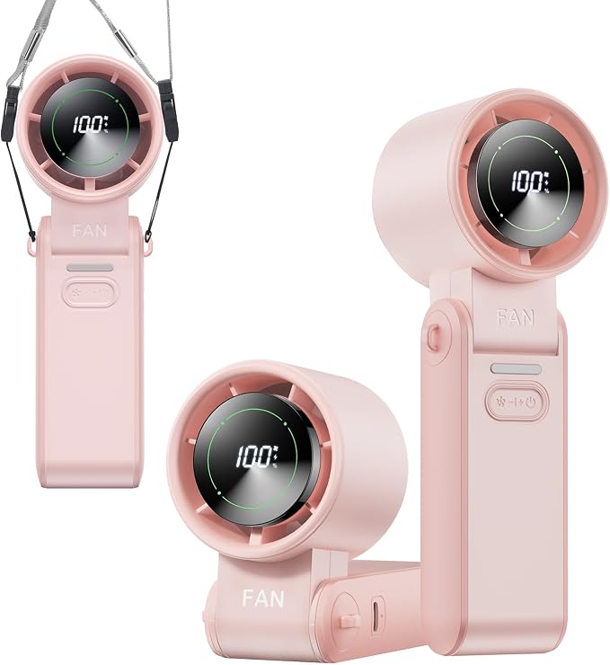 KIMMOO 3-in-1 Portable Handheld Turbo Fan-100 Speeds, Powerful 20000 RPM by KIMMOO