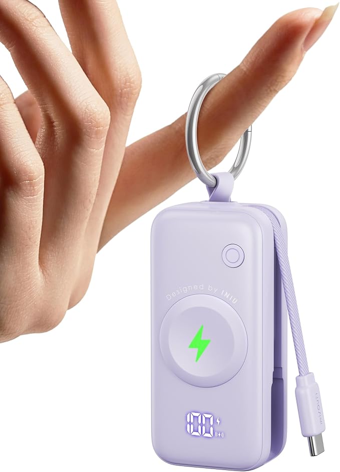 INIU 3-in-1 Portable Charger, 5000mAh Power Bank by INIU