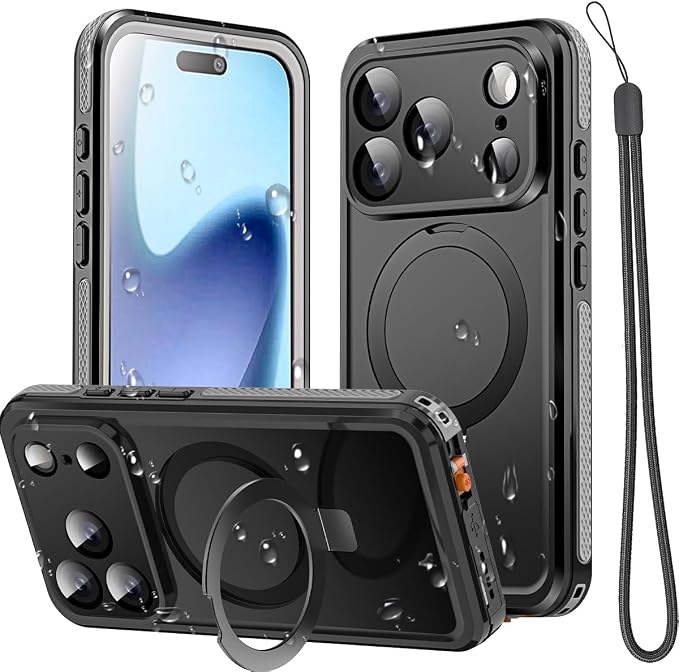 AICase Magnetic for iPhone 17 Pro Case Waterproof Magsafe Shockproof Protective by AICase