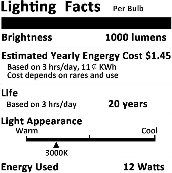 Motion Sensor Light Bulbs, Aukora 12W E26 Motion Activated Dusk to Dawn - Image 8