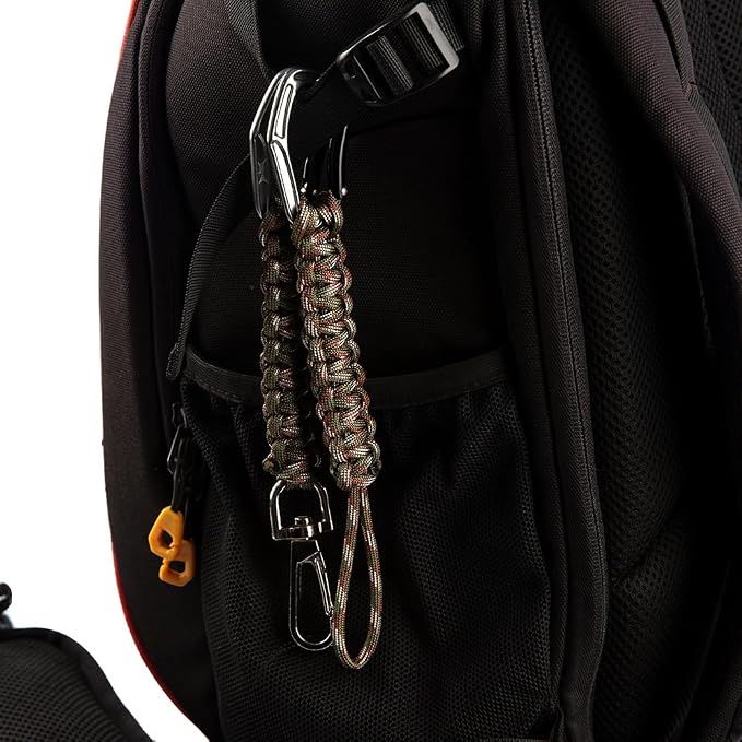 HERCULES Paracord Keychain Set – 2 Pack Lanyard Rope - Image 5