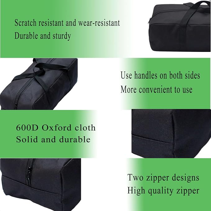 Heavy Duty Water-Resistant Long Duffle Bag - Image 6