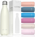 WATERSY Stainless Steel water bottles, 17oz/500ml Insulated Water Bottles by Watersy