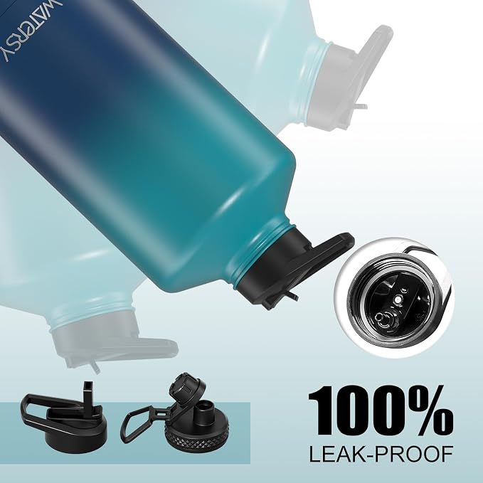 1 Gallon Water Bottle Insulated, BPA Free&Leak Proof, 128oz Stainless Steel - Image 5