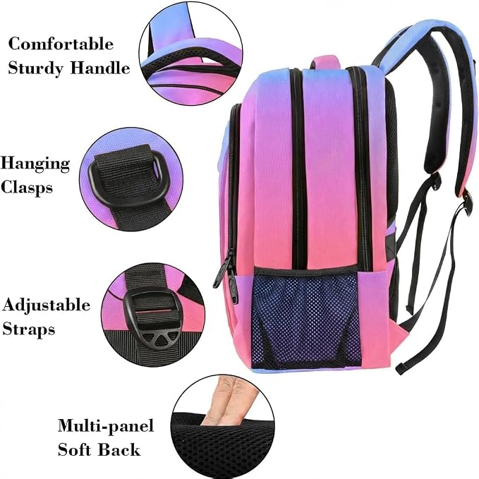 MATEIN Fashion Laptop Backpack 15.6 Inch, Anti Theft Slim Travel Backpack - Image 5