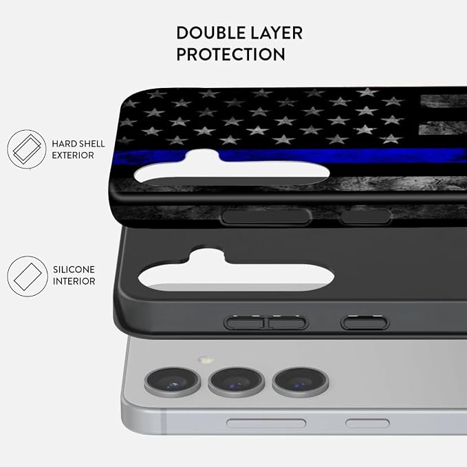 Compatible for Samsung Galaxy A16 5G Case, Dual Layer Heavy Duty 2 in 1 - Image 2