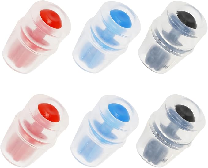 6PCS Silicone Bite Valve Replacement Nozzles, Bite Valve Replacement Sheath by Zasukol