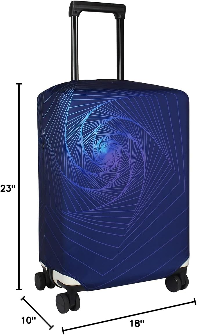 Explore Land Travel Luggage Cover Suitcase Protector Fits 23-26 Inch Case - Image 8