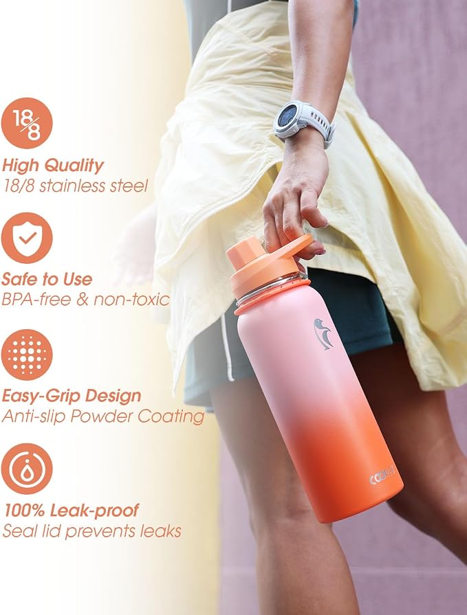Coolflask Insulated Water Bottle - Image 5