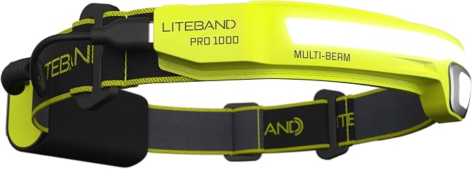 OPTIMAL VENTURES LITEBAND PRO Multi-Beam Rechargeable LED Headlamp, 1000 Lumens - Image 9