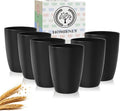 Homienly Kitchen Cups 20oz Wheat Straw Cups-6 pcs Lightweight cups Unbreakable by HOMIENLY