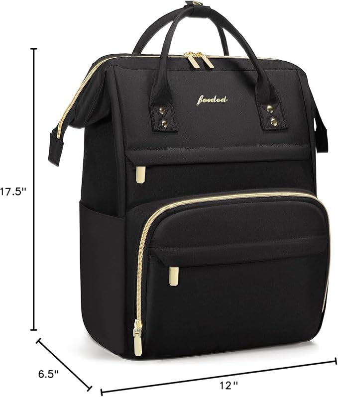 Focdod Women Laptop Backpack Work Bag - Image 9