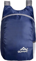 Ultra Lightweight Travel Foldable Backpack, Water Resistant Reusable Hiking by KZQUVM