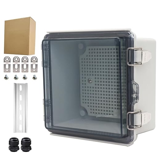 Outdoor Waterproof Electrical Box Junction Box Weatherproof IP67 ABS Plastic by YETLEBOX