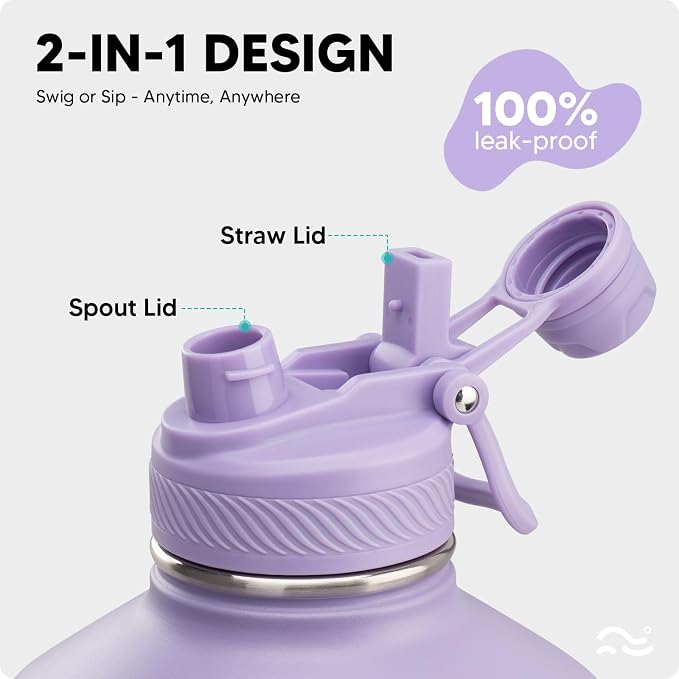 Swigina Gallon Insulated Water Bottle - Image 2