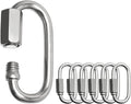 Locking Carabiner Clips, Stainless Steel Spring Snap Hook Locking Carabiner by Acquwistach