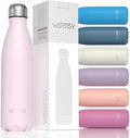 WATERSY Stainless Steel water bottles, 17oz/500ml Insulated Water Bottles by Watersy