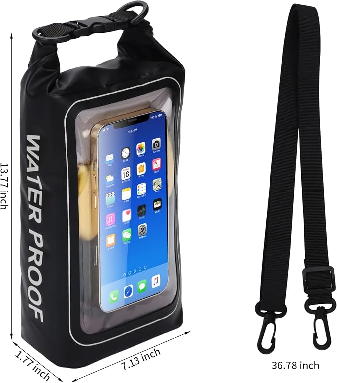 IP68 Waterproof Dry Bag, 2L - Image 2