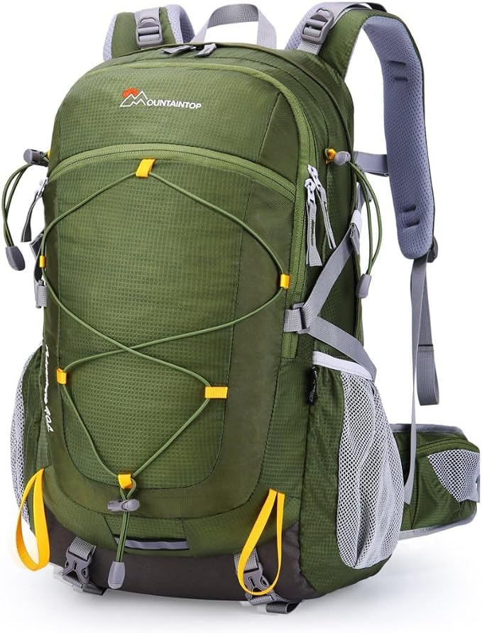 MOUNTAINTOP 25L/40L Hiking Backpack, Lightweight Travel Backpack by MOUNTAINTOP