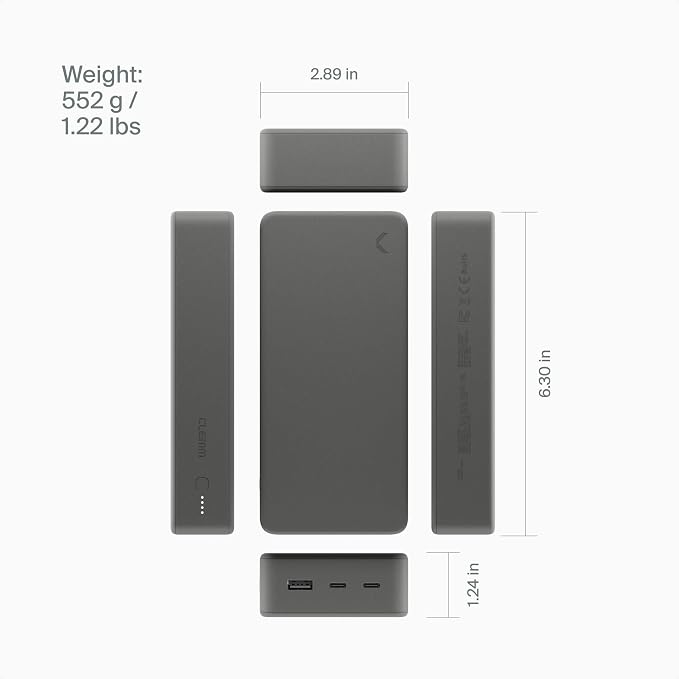 Clemm Portable Charger Quick Charging Power Bank - Image 8