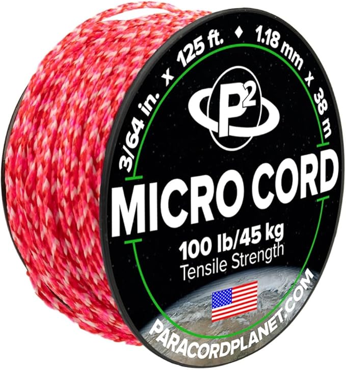 Paracord Planet Micro Paracord – Thin Braided Cord by ParacordPlanet